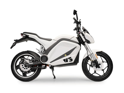 Elektro Motorroller V3 Weiß 3000 Watt 45 km/h