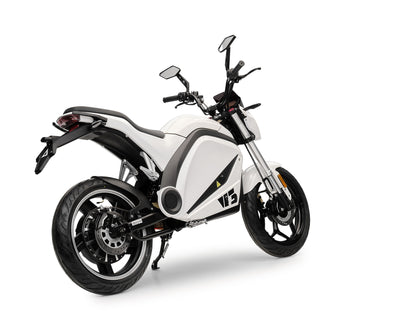 Elektro Motorroller V3 Weiß 3000 Watt 45 km/h