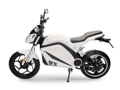 Elektro Motorroller V3 Weiß 3000 Watt 45 km/h