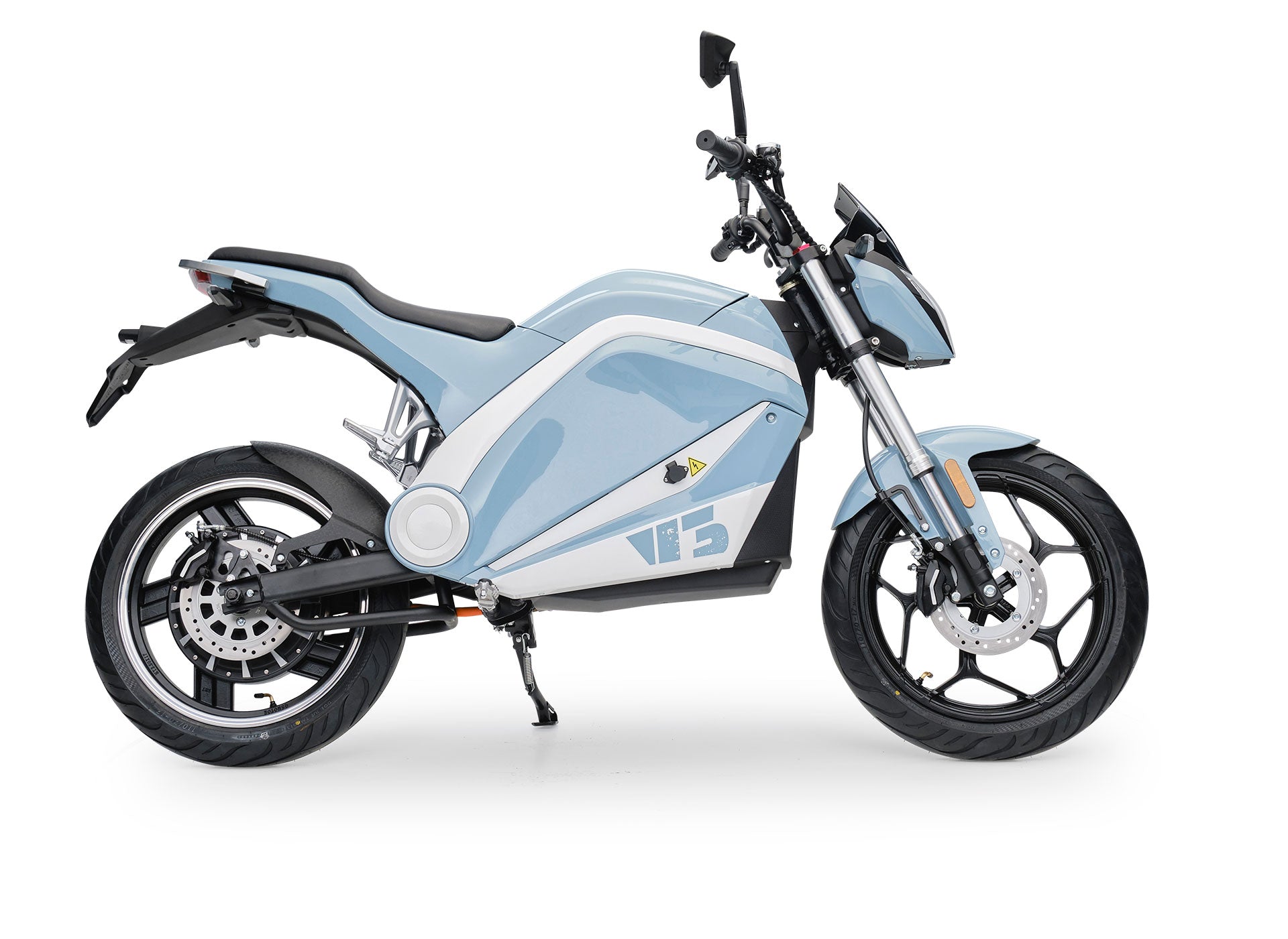 Elektro Motorroller V3 Hellblau 3000 Watt 45 km/h