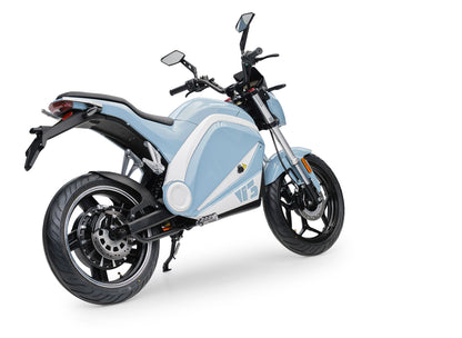 Elektro Motorroller V3 Hellblau 3000 Watt 45 km/h