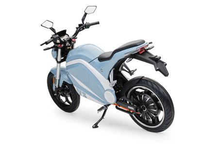 Elektro Motorroller V3 Hellblau 3000 Watt 45 km/h