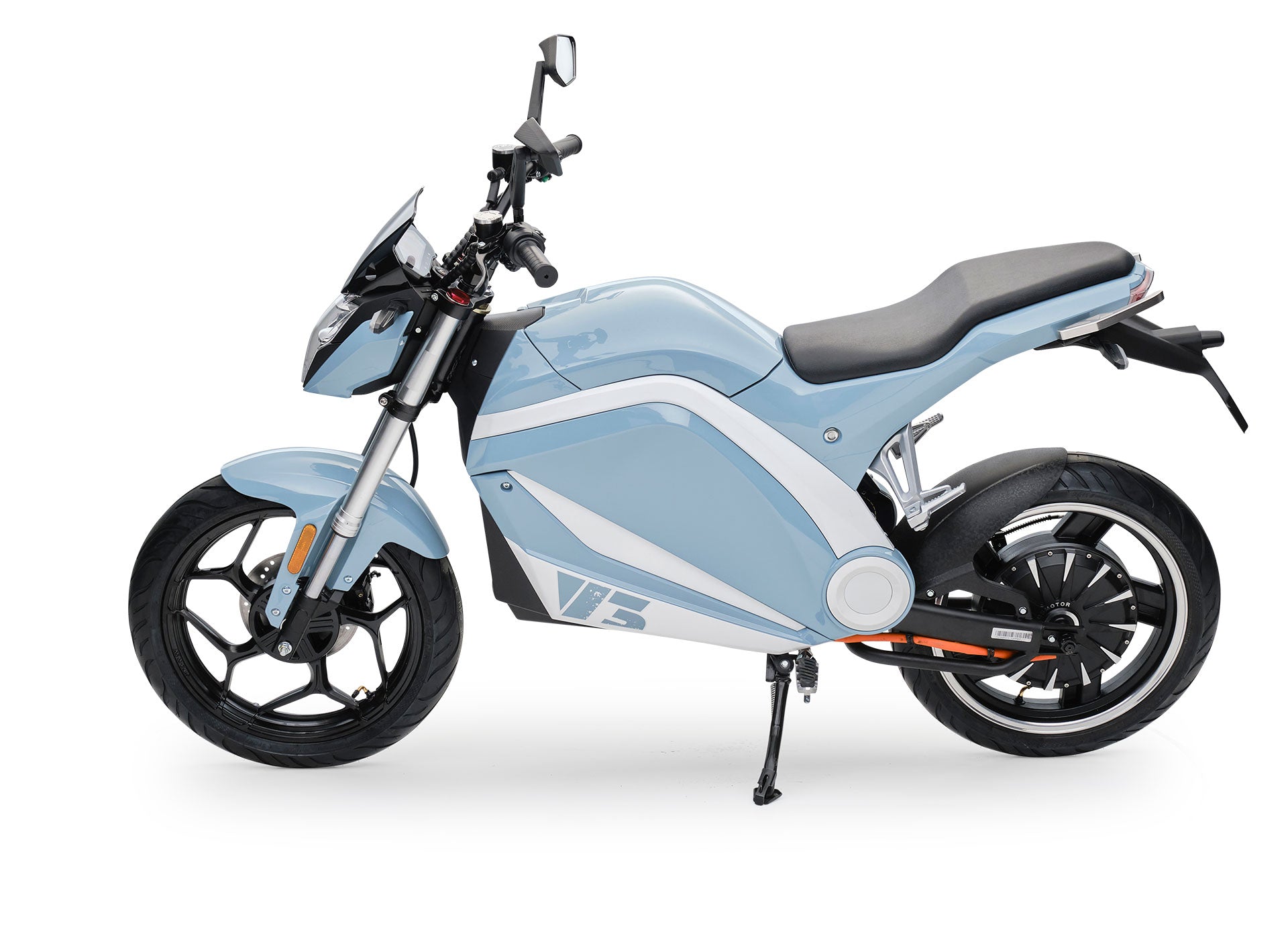Elektro Motorroller V3 Hellblau 3000 Watt 45 km/h