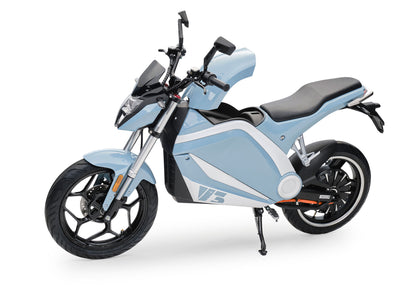 Elektro Motorroller V3 Hellblau 3000 Watt 45 km/h