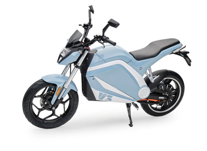 Elektro Motorroller V3 Hellblau 3000 Watt 45 km/h